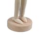 image 5 of 3 x Assorted Size Artists Wooden Manikin Movable Limbs Human Joints Manikins Manakin Mannequin