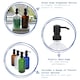 image 2 of Harbour Housewares Glass Soap Dispensers - 500ml - Clear - Pack of 2