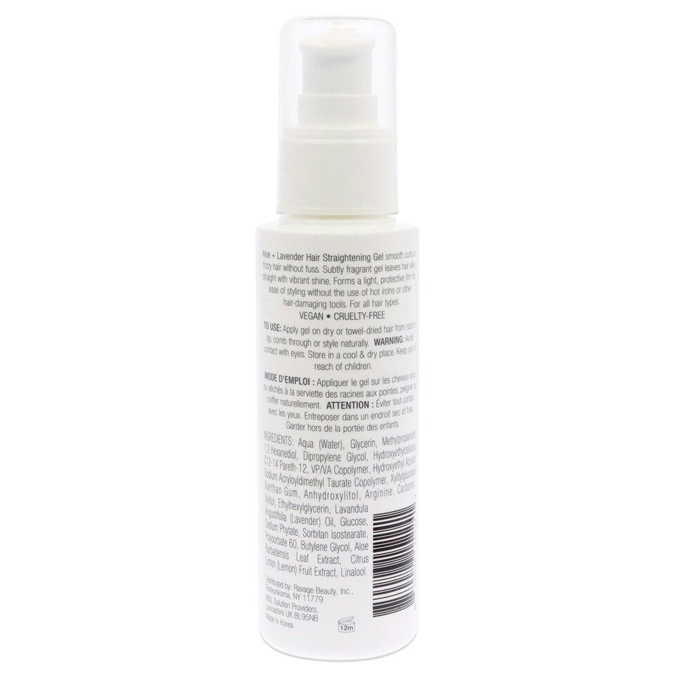 image 1 of Aloe Plus Lavender Hair Straightening Gel by e.fek.tiv for Unisex - 3.38 oz Gel