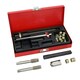 image 1 of Spark Plug Thread Repair Rethreading Rethreader Kit M14 x 1.25 Tap + 20 Inserts