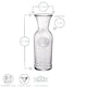 image 3 of Bormioli Rocco Officina 1825 Glass Carafe - 1.2 Litre