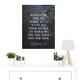 image 2 of Colossians 3:23 Working For Lord Not Men Bible Verse Large Wall Art Print 18x24 Inch