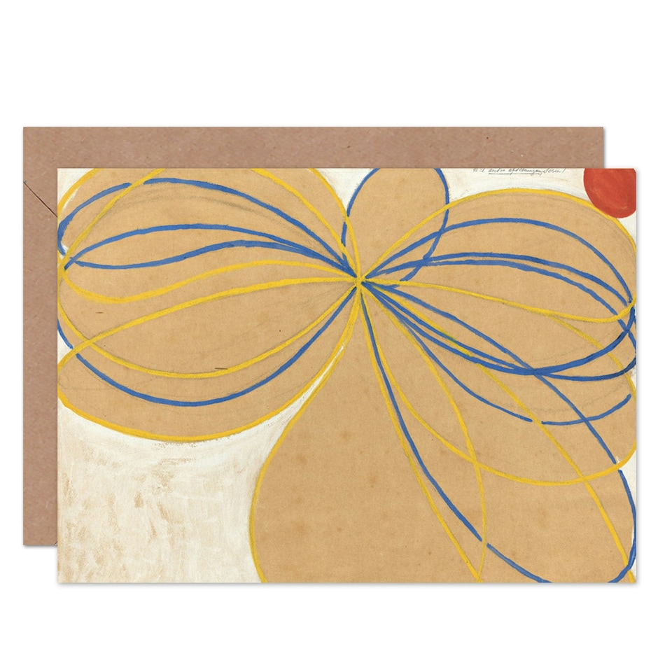 image 1 of Hilma Af Klint Group Seven Pointed Star No Art Card