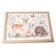 image 2 of Woodland Animals Lap Tray with Cushioned Base 44cm
