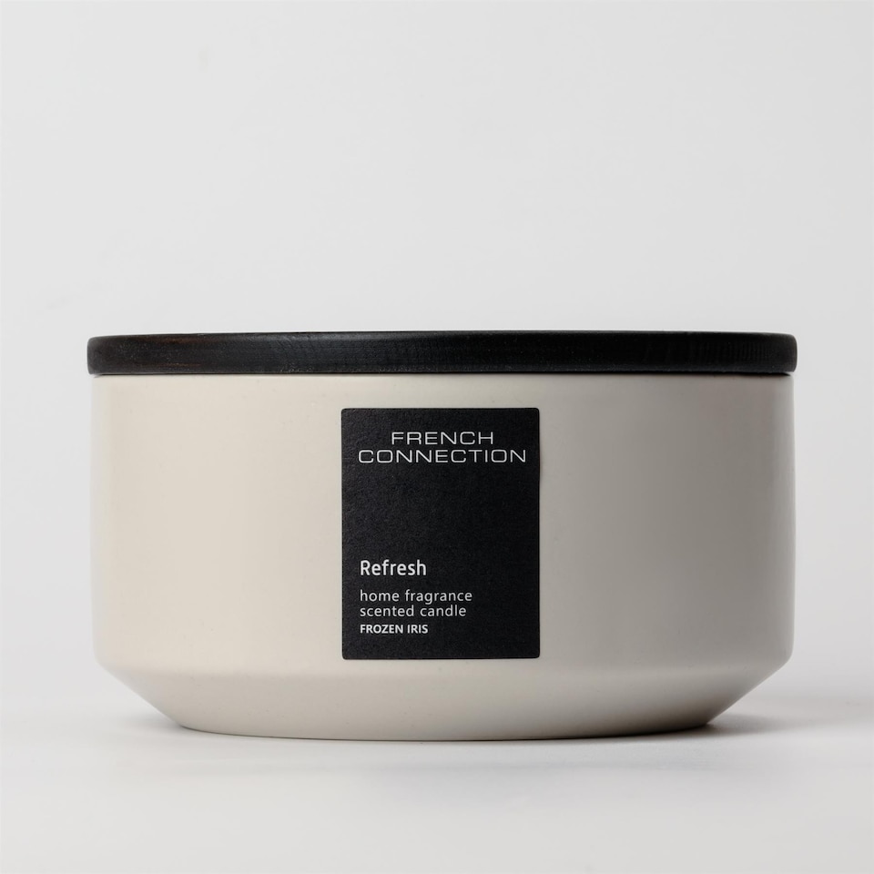 French Connection Stone Collection Iris & Orange Blossom Candle 405g