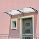 image 7 of Outsunny Door Canopy Awning Outdoor Window Rain Shelter for Door 196 x 75cm | Clear | Clear | 1