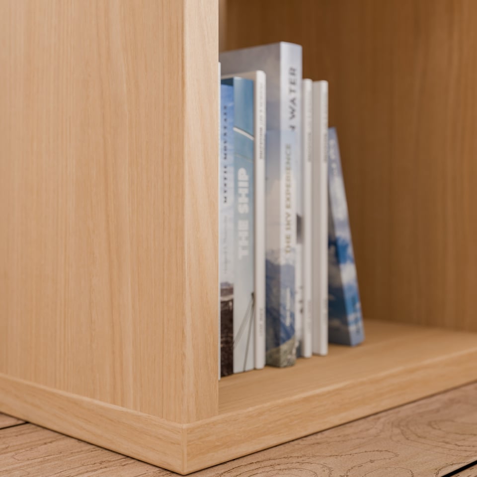 image 1 of Mauro Singular Storage Unit in Elegancia Oak