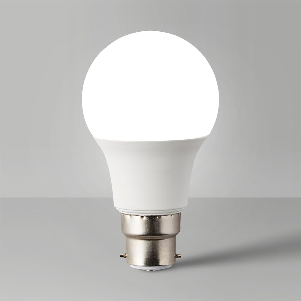 image 1 of ValueLights 10 Pack B22 White GLS Light Bulbs | White