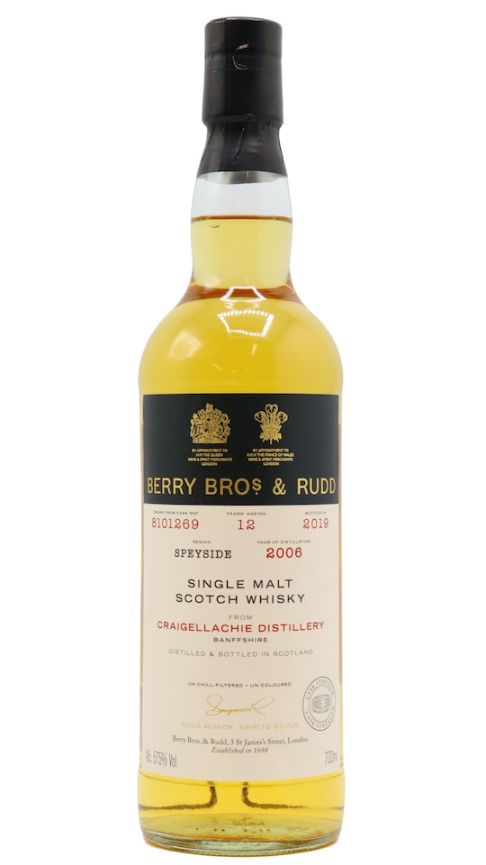 Craigellachie - Berry Bros & Rudd Single Cask 2006 12 year old Whisky