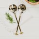 image 4 of The Just Slate Company Bee Salad Server Set
