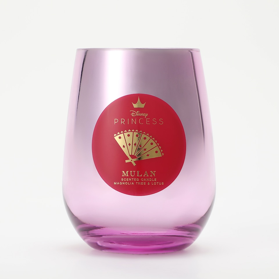 image 1 of Disney Princess Mulan Candle - Magnolia Tree & Lotus