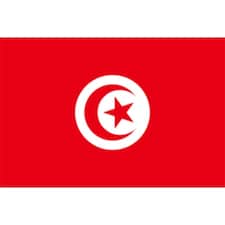 Tunisia Flag - 5 x 3 ft
