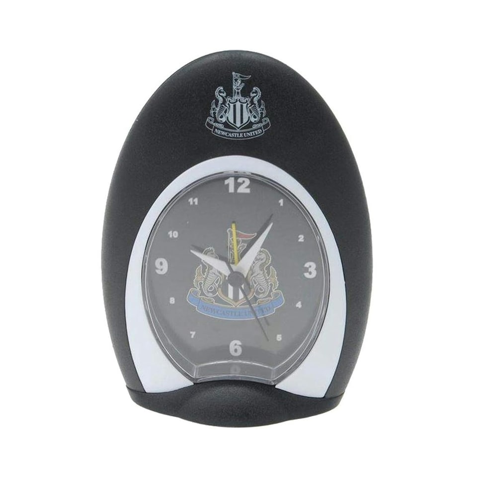 image 1 of Newcastle FC Swoop Alarm Clock Black