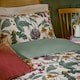 image 2 of Wylder Florapedia Printed Floral Duvet Cover Set, Single, Oatmeal | Cream | Single