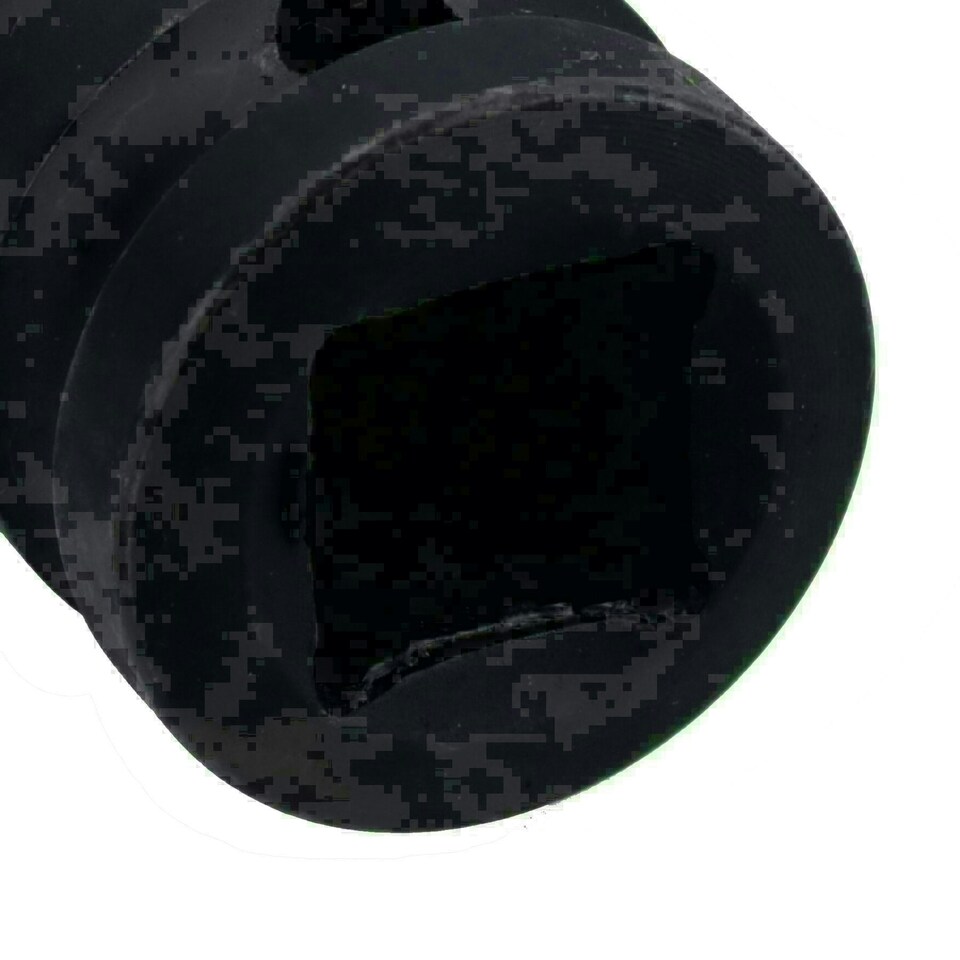 image 1 of 17mm Double Deep Impact Metric Alloy Wheel Nut Socket Thin Walled 1/2in Drive