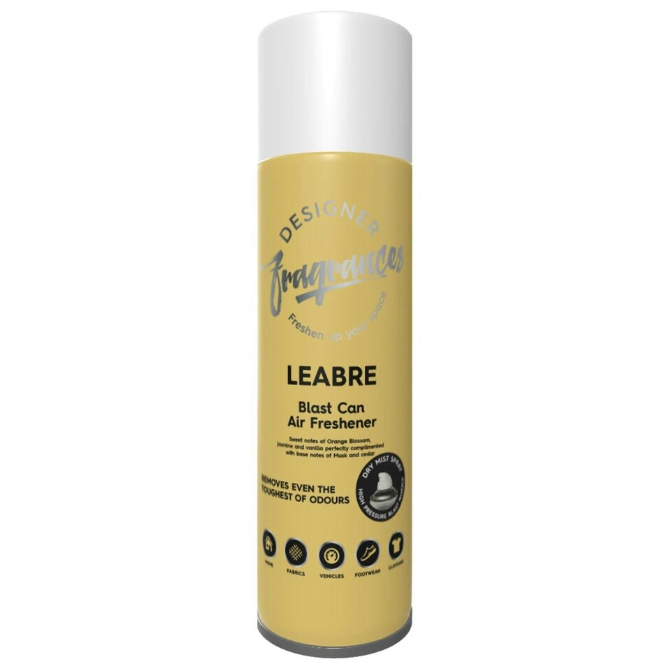 image 1 of Designer Fragrances Blast Can Home Air Freshener Mist Spray Leabre 300ml