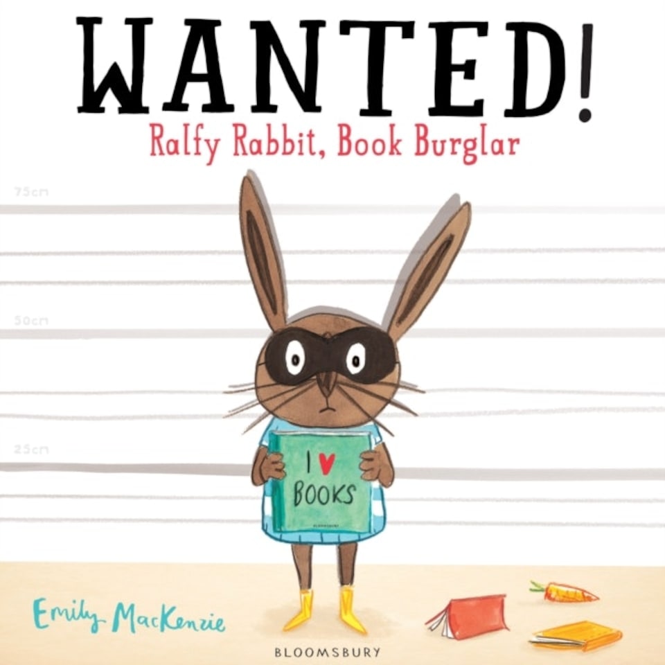 Wanted! Ralfy Rabbit Book Burglar