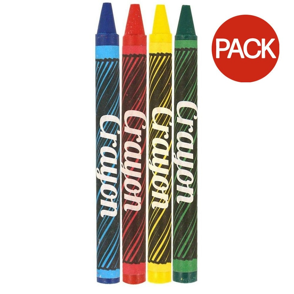 image 1 of Henbrandt Unicorn Wax Based Crayon (Pack of 24) - Multicoloured - One Size