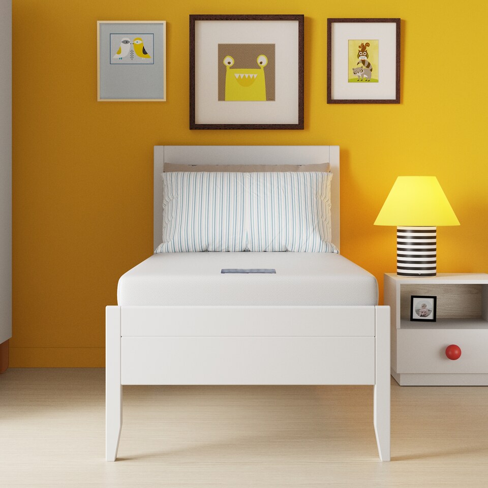 image 1 of Visco Therapy Kids Foam Mattress 10cm - Trundle & Bunk Bed, Hypoallergenic, UK Made