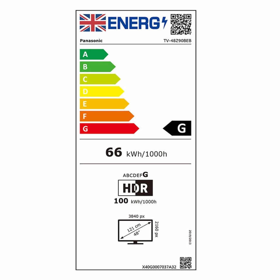 image 1 of Panasonic TV48Z90BEB 48inch 4K Ultra HD OLED SMART TV Wi-Fi Fire TV