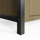 image 5 of Lowry 2 Door 2 Drawer Compact Sideboard Driftwood Lacquered Solid Reclaimed Pine Brown