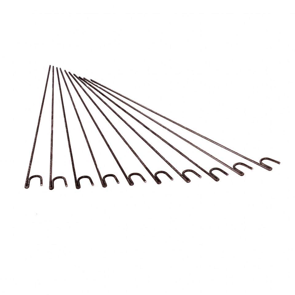 image 1 of Steel Barrier Fencing Pins 10mm x 1150mm Pack Of 10