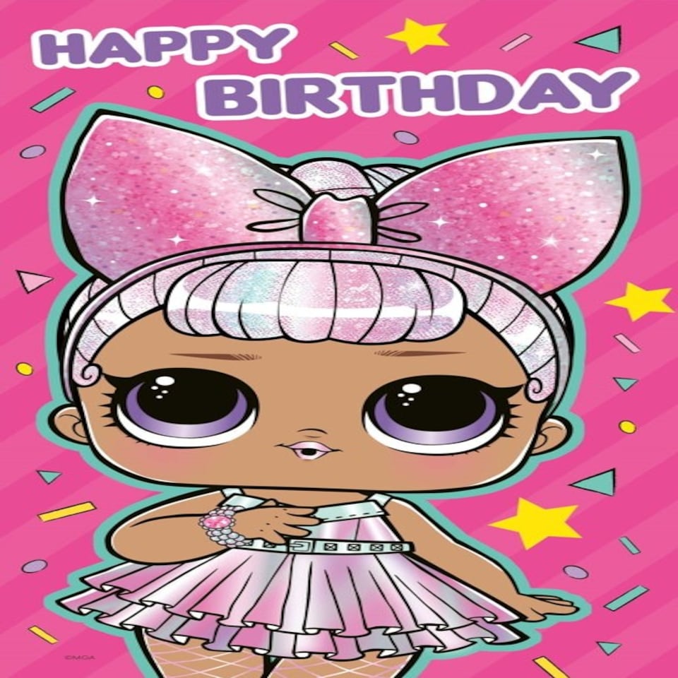 image 1 of LOL Surprise 'Happy Birthday' Card