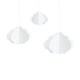 image 1 of Clouds Baby Shower Hanging Decorations - Pack of 3