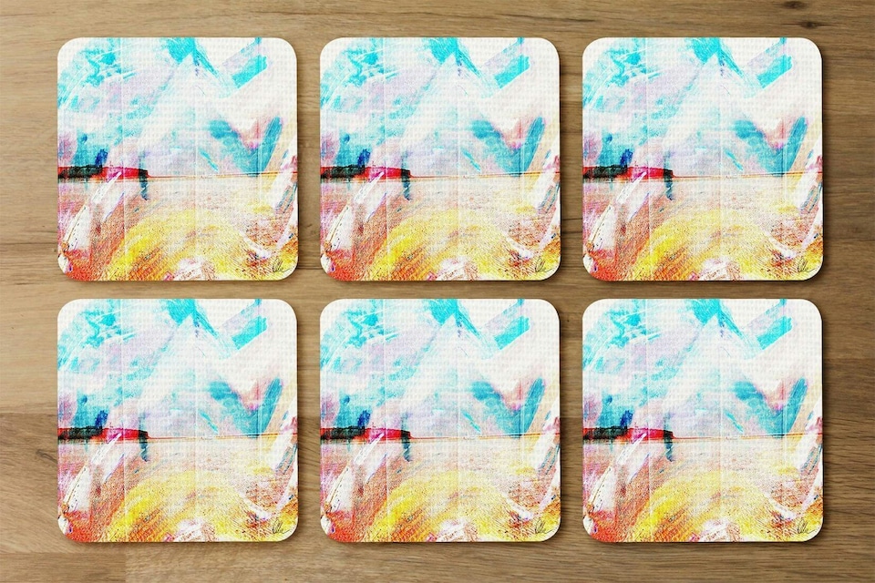 image 1 of beach view cliffs (Coaster)