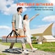 image 5 of Outsunny Double Layer Pop Up Tent with Rainfly, Portable Camping Shelter | Multi