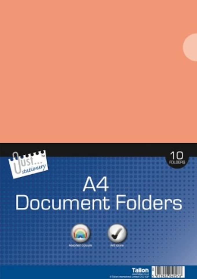 image 1 of 10 Plastic L Folders