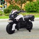 image 2 of HOMCOM Kids 6V Electric Motorcycle Ride-On Toy Battery 18 - 48 months White