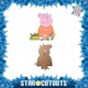 image 2 of Mummy Pig (Peppa Pig) Cardboard Cutouts Decoration Pack