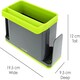 image 5 of CALITEK Sink Caddy Washing Up Storage Tidy with Removable Drip Tray Green