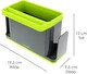 image 5 of CALITEK Sink Caddy Washing Up Storage Tidy with Removable Drip Tray Green