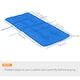 image 7 of Outsunny Adirondack Chair Cushion Rocking Chair Cushion w/ Ties, Blue 