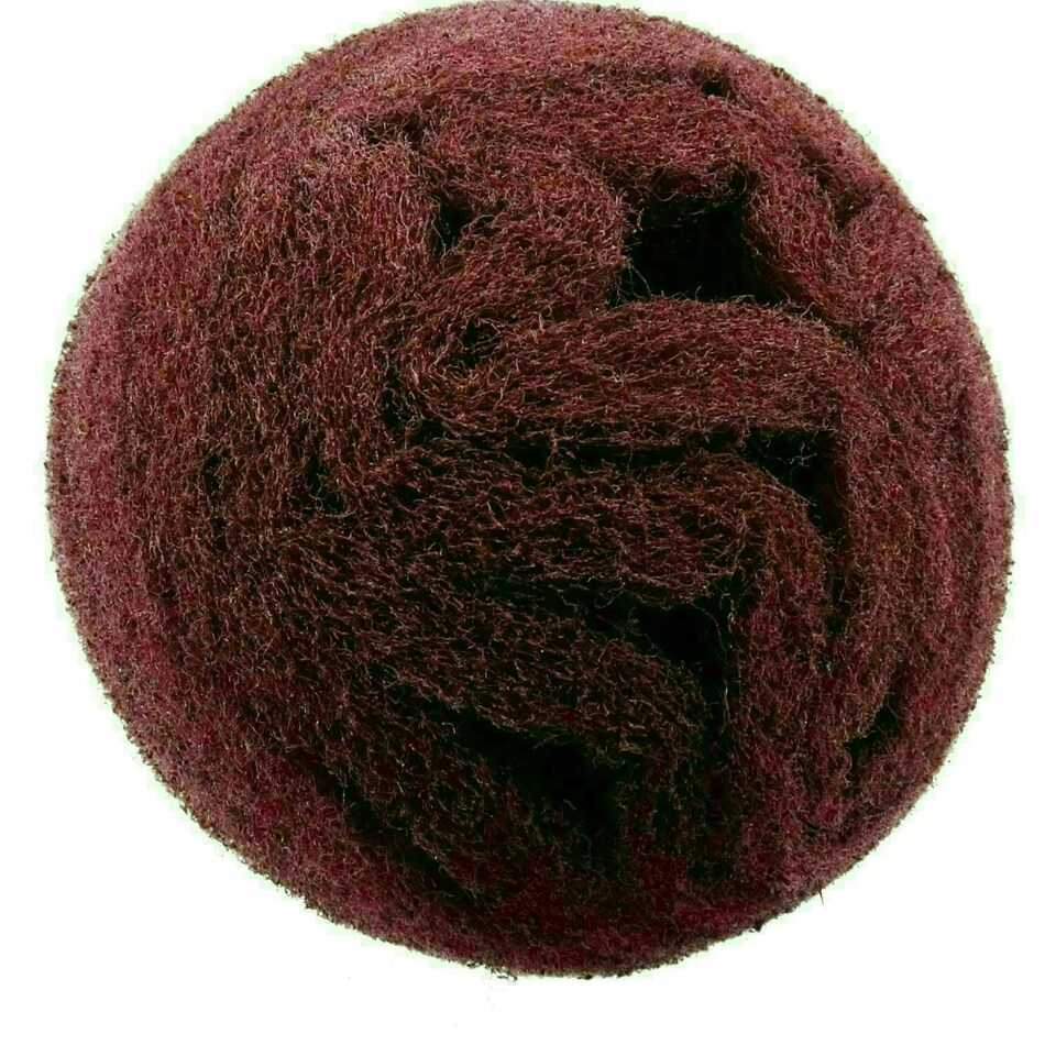 image 1 of Dome Shaped Sanding Polishing Cleaning Mop 75mm Width 240 Grit 6mm Shank 1pk