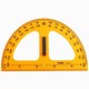 image 1 of 50cm Plastic Removable Handle Teaching Protractor