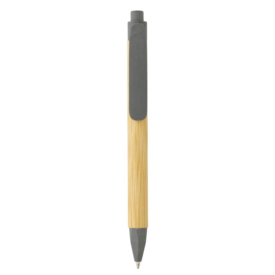 image 1 of XD Collection Write Responsible Barrel Recycled Paper Pen - Grey/Brown - One Size