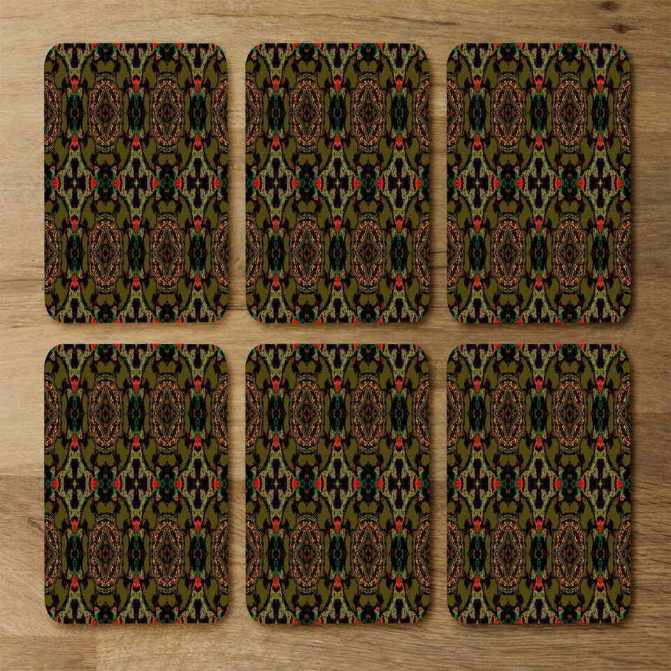 image 1 of Pakistan Mosaic Paint (Coaster)