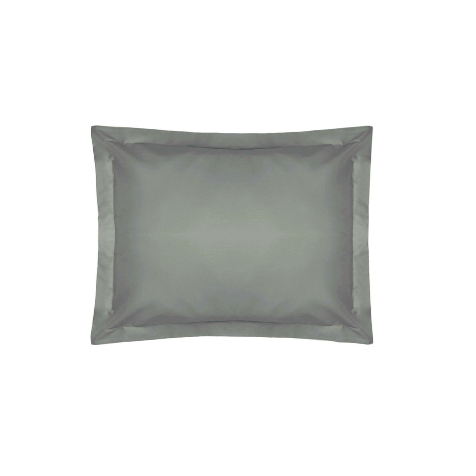Belledorm 200 Thread Count Egyptian Cotton Oxford Pillowcase - Slate - One Size
