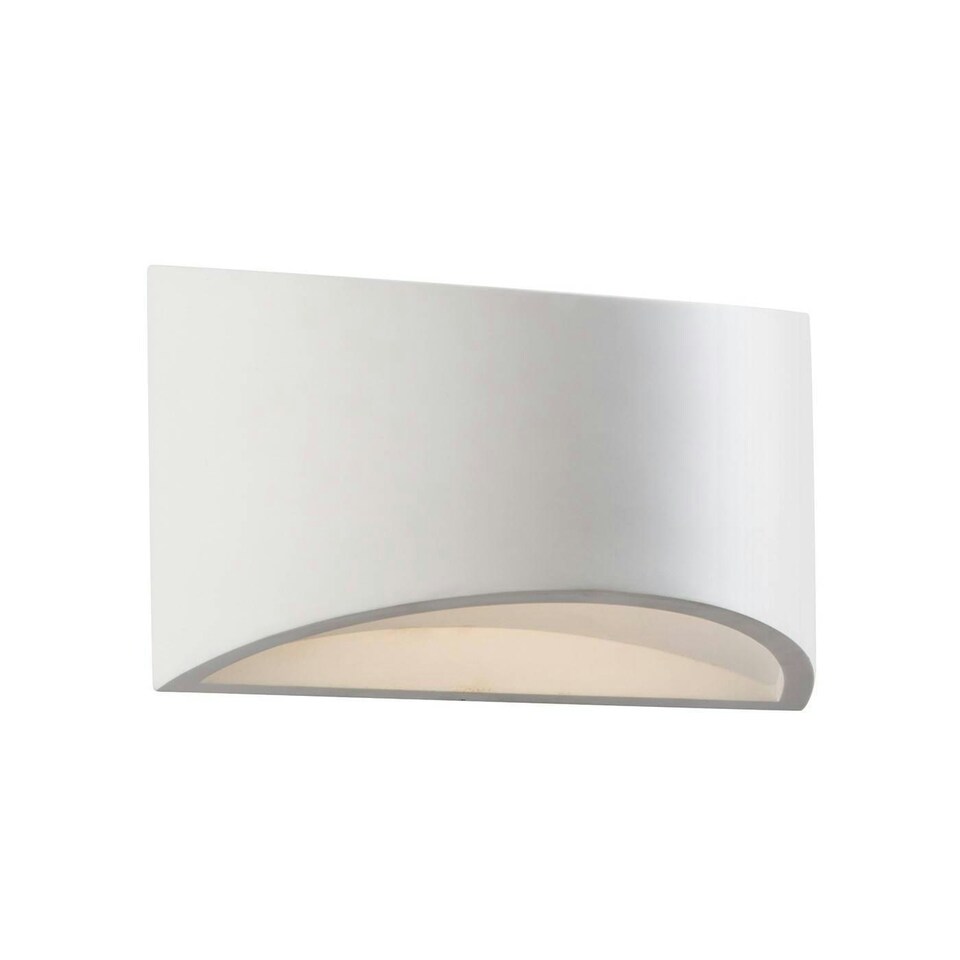 Toko 1 Light Indoor Wall Light White Plaster