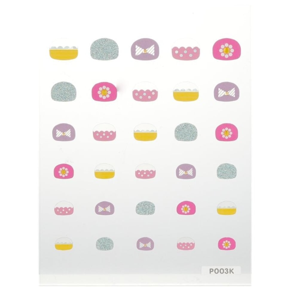 image 1 of Princess Kids Nail Sticker - # P003k - 1pack Multi