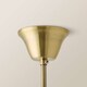image 6 of ValueLights Memphis Twist Antique Brass Gold 5 Way Chandelier & Bulbs | Gold