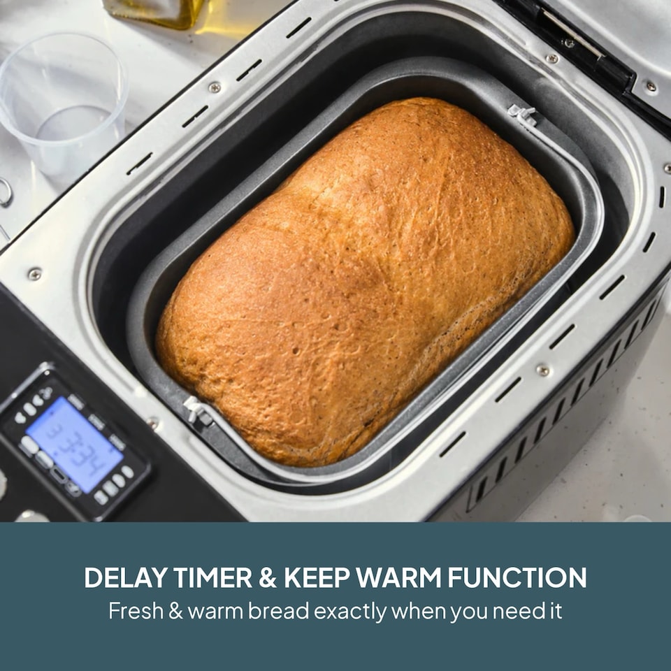 image 1 of Cooks Professional XL Digital Bread Maker with 15 Programmes, Timer & Keep Warm Function