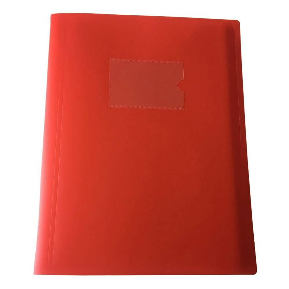 image 1 of A4 Red Flexible Cover 40 Pocket Display Book
