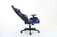 image 3 of Pro FX Reclining Sports Racing Office Desk Faux Leather Gaming Chair (Blue)