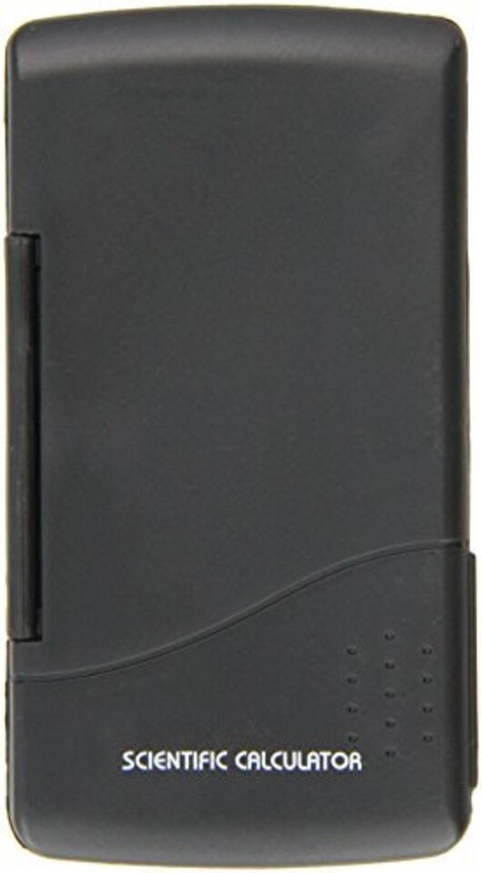 image 1 of Just Stationery Scientific Calculator with Folding Cover
