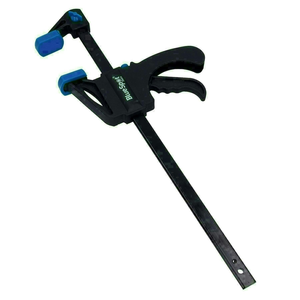 image 1 of 12" Quick Release Ratchet Rapid Bar Speed Clamp Holder Grip Spreader Fastener