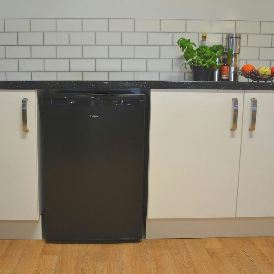 image 1 of Igenix IG355B Freestanding Under Counter Freezer, 94 Litre, Black